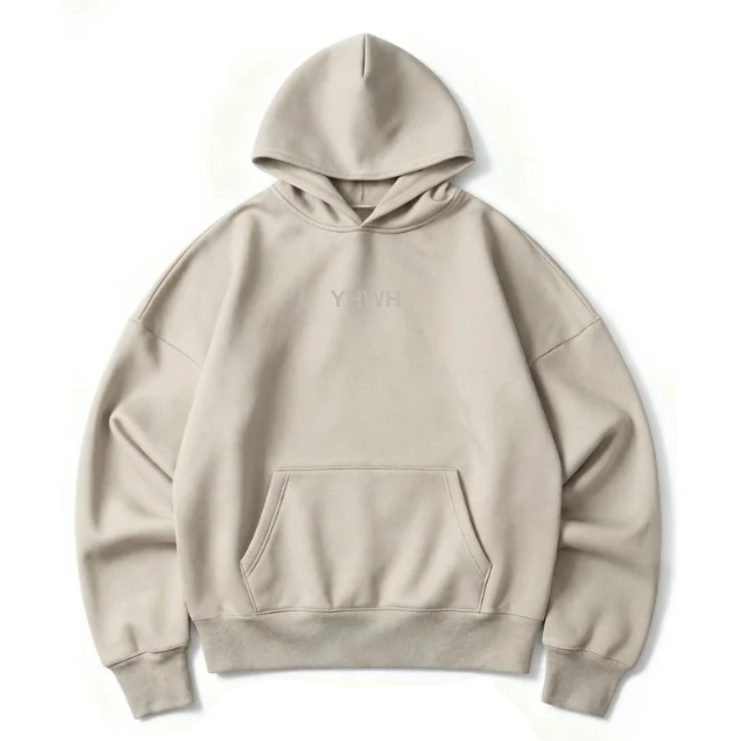 YHWH: Cream Heavyweight Hoodie