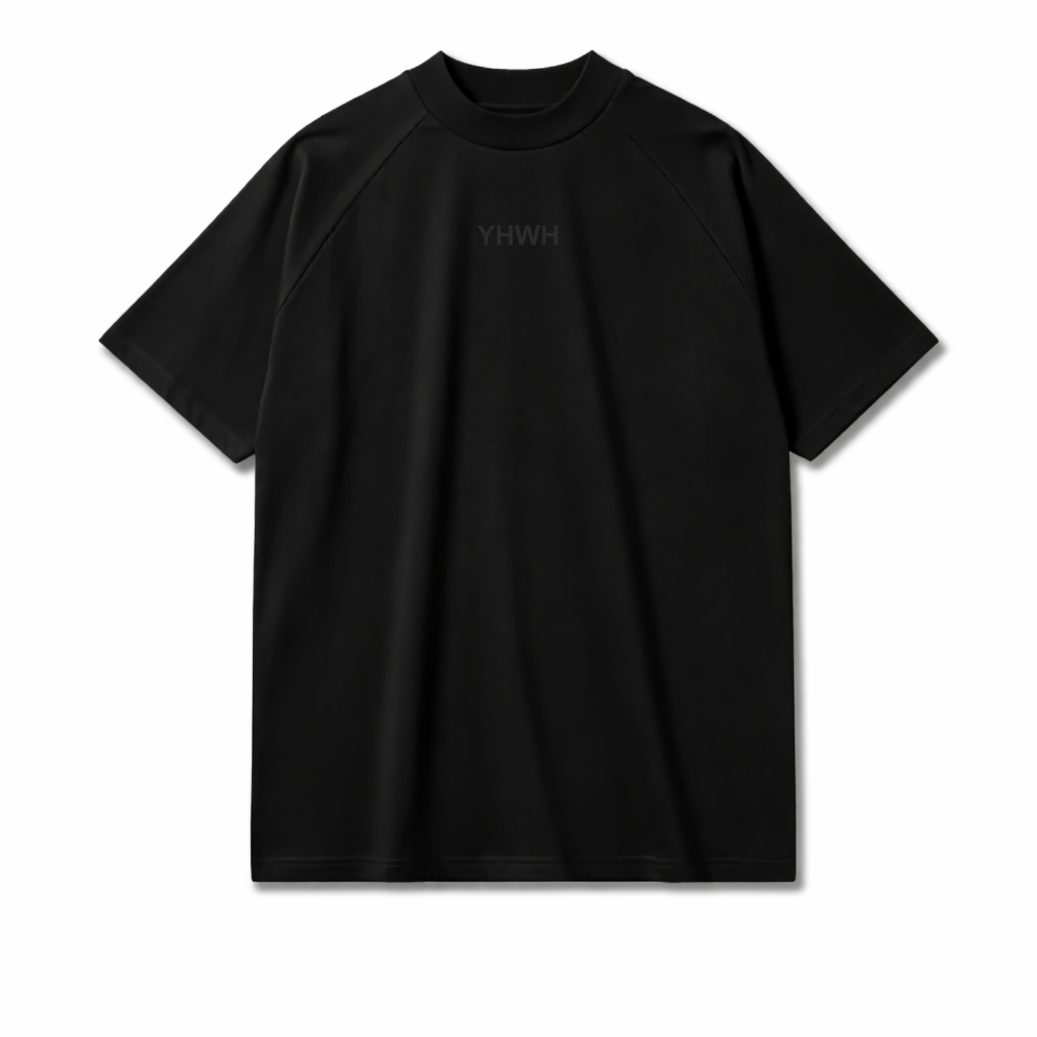 YHWH: Black Mid-weight T-shirt