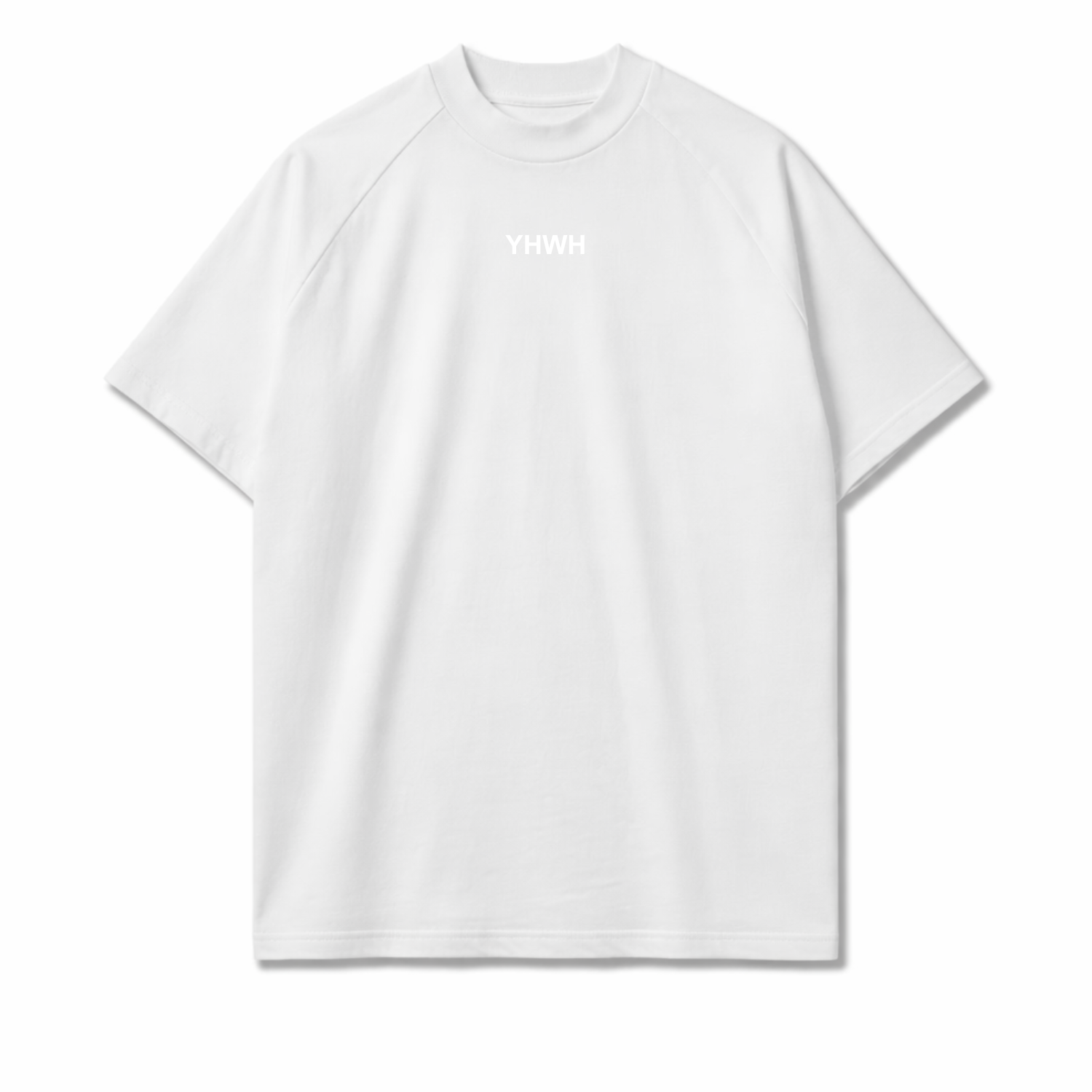 YHWH: White Mid-weight T-shirt